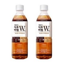 코카콜라 식후비법 W차 500ml x 24개 더블유차 혼합차 식이섬유, 상세페이지참조