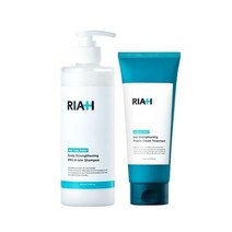 라이아 탈모증상완화 프로알테인 단백질 샴푸400ml+트리트먼트200ml 1set