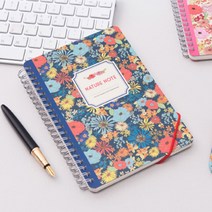플라워 패턴 친구와 우정을 나누는 교환 일기장72394EA 예쁜노트, 스프링가든