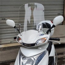 혼다 SCR110 윈드스크린 쉴드, 투명 50cm, 1개