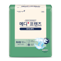 메디프렌즈 봄날 성인용 기저귀 매직테입형 특대형, 10개, 10개입