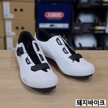 피직 템포 R5 오버커브 화이트/블랙 로드 클릿 슈즈 신발 / 돼지바이크, 39(250mm)