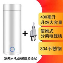 약탕기 가정용 업소용 한약 도자기 중탕기 대용량 홍삼 달임기 전기 탕약기 미니 휴대용 전기 컵보온 물컵, 15 Neutral US White