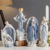 성모상 성모마리아상 카톨릭 성물 성가정상 여호와, 성부와 성자선물함 없는 153