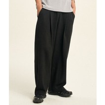 XERO Deep One Tuck Sweat Pants [Black]