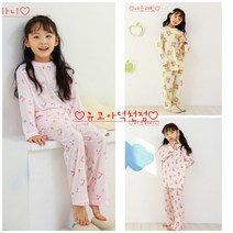 삐삐롱 삐삐롱 덕천점 사은품증정 친환경 천연섬유 여아 모달 9부세트 PL22S-3600