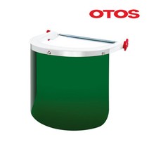 산소 용접 PC렌즈 헬멧 부착형 보안면 보호면 안전보호구, 1개