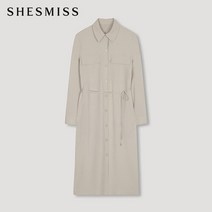 SHESMISS_02 [쉬즈미스]사이드 플랩 포켓 롱 원피스_SWWOPM12010_IV