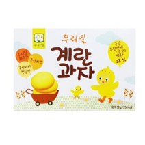 올가 간식 우리밀 계란과자 (50g) 탕비실 회사 어린이 성인 캠핑 차박 홈파티 영화 선물, 19개