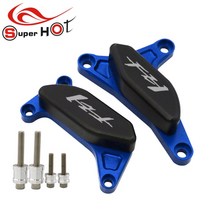 YAMAHA FZ-1N FZ1S FZ1N FZ 1S 1N 1 fz1 Fazer 06-20 액세서리 엔진 고정자 펄스 커버 가드 충돌 패드 슬라이더 보호 장치, 04 Blue