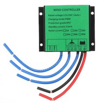 풍력발전기 풍력 터빈 발전기용 MPPT 충전 방수 3000W 20A 40A 24V 자동 48V, 2.10A - 12V24V Auto - PWM Cont
