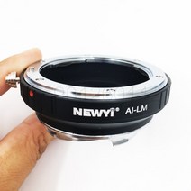 AI-LM 어댑터 nikon ai d 렌즈 용 leica m m9 m8 m7 m6 m5 m4 m220 techart LM-EA 7, 한개옵션0