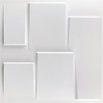 세라믹사이딩 메탈사이닝 아트월 3D 입체 벽 스티커 장식 거실 벽지 벽화 방수 패널 금형 욕실 주방 30x3, 05 I_01 1 Piece-Bright white