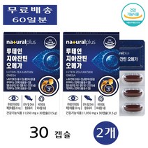 내츄럴플러스 아이 눈 루테인 루테린 루태린 뉴테린 뉴테인 누테인 지아잔틴 오메가3 Lutein Zeaxanthin 효능 30캡슐 2개, 30정, 30정