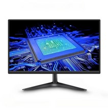 커브드모니터 27인치 22인치 LCD 컴퓨터 게이밍모니터, 24인치 VGA + HDMI + 오디오 포트