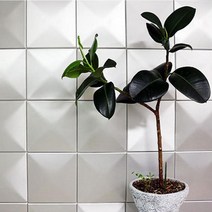 DIY 아트 쿠션타일 작은사각(140x140mm) [셀프인테리어 셀프보수 접착식 간단시공 안전 방음 단열 내장재], 카키