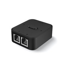 스위칭허브 네트워크 스위치 XT-XINTE 2 포트 기가비트 네트워크 스위치 RJ45 케이블 익스텐더 1000Mbps 선, 한개옵션0