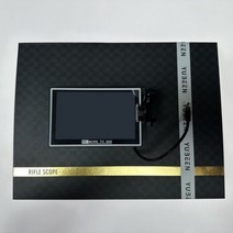 열화상스코프 사냥용열화상카메라 열감지기 YUBEEN열 스코프 단안 H41 열 화상 사냥용 라이플스코프 사이트 야간 투시경 41mm 렌즈 열화상 카메라, Side-Mounted Screens