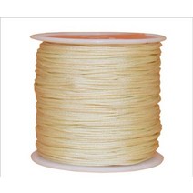 배드민턴 거트 스트링 1 롤 28m x 11.5mm macrame 목걸이 팔찌 꼰 코드 tassels 페르시 문자열 실크 와이어에 대 한 나일론 어 매듭 문자열, 1.5mm 13미터, 베이지