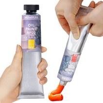 미야 유화물감 낱색 대용량 170ml 25색, 셀루리안블루, 1색