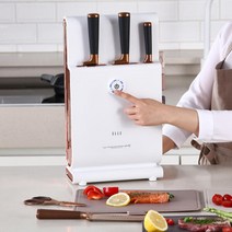 엘르 NEW 코니 칼도마살균기(리뉴얼) 자외선소독기 식기건조기 칼보관함 UV살균기, 엘르NEW코니칼도마살균기(화이트)