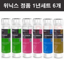 TS-100S 위닉스 정수기필터 정품 전체 1년 세트, 선택2 위닉스정품 1년 6개 세트, 6개