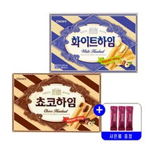 크라운제과 쵸코하임 142g+화이트화임 142g 2종 묶음행사+사은품 증정, 1세트, 142g