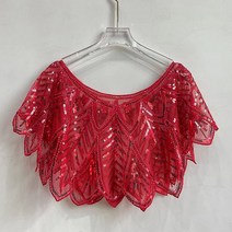 여성 볼레로 짧은 니트 봄 6 색 여름 구슬 우아한 목도리 랩 블랙 레이스 볼레로 여성 짧은 케이프 스팽글