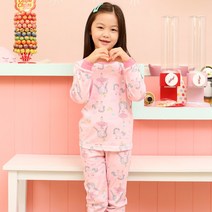 국산 양면내의 유니공주