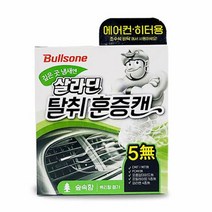 [나우리몰] 블스원 차량용 탈취제 살라딘 탈취 훈증캔 히터용 _N910618EA, 쿠팡 (민트향)