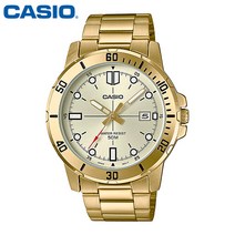 카시오 시계 MTP-VD01G-9E 금장 메탈밴드 남성용 패션시계 CASIO 정품