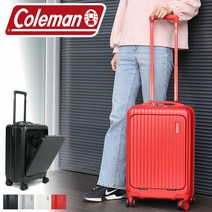 [2022년 12월 입하]콜맨 가방 Coleman 캐리 케이스 캐리백 기내 반입 기내 반입 프런트 오픈 1박 2박 경량 출장 귀여운 tsa s사이즈 귀여운 맨즈 레이디스 더블 캐스터 1일 2일 소형 14-71 38 L 여행