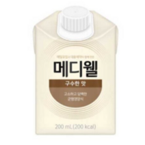 메디웰 구수한맛 플러스, 8개, 200ml