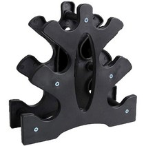 덤벨거치대 아령 보관 정리 헬스장 홈짐 세트 피트니스 바벨 랙 고정대 홀더 홀더 가정용 다기능 소형 견고한 내마모성 홀더, 검은색