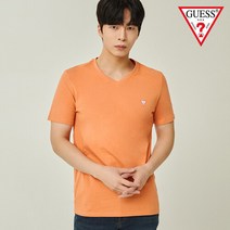게스진 [게스] 남성 미니삼각 V넥 반팔티 (MN2K9002)