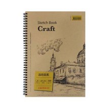 세르지오 크라프트 스케치북 A4(CE8457) 100g 30매, 단일사이즈