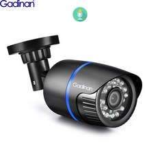 CCTV Gadinan-IP 카메라 8MP 오디오 POE 거리 야외 감시 불릿 동영상 CCTV IR led P2P DC 12V/ 48, 06 48V POE 8MP_01 3.6mm