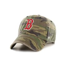 뉴에라 mlb모자 보스턴 레드삭스 47 Camo Clean Up Adjustable Dad Slouch Cap