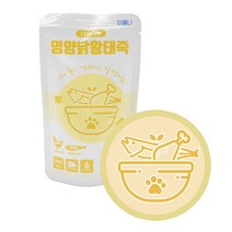 이베니 반려동물 강아지 고양이 공용 영양죽 - 영양닭황태죽, 1팩