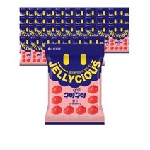 롯데제과 구미당기는 구미 딸기맛 젤리, 66g, 240개입