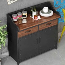 음료반납대 매장용 셀프바 커피숍 패스트푸드 캐비닛, 흰색 - 길이 80x폭 40x높이 90cm