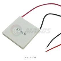 컴퓨터PC 열전기 냉각기 펠티어 40x40mm 모듈 CPU 및 GPU 블록 라디에이터 수냉 TEC1-12703 12704 12705 12706 12708 12709 12710, [06] 12712, [01] Thermoelectric Coole