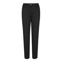 까스텔바작 여성 스트레치 기모 체크 슬림 팬츠 BGAWPT704GR