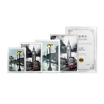 크리스탈 액자 8X10 은색생활용품 액자 크리스탈액자 크리스탈 8X10 은색 베어브릭 액자 팝아트 액자 유니폼 액자 액자 표구 종이 액자 탁상 액자 족자 A2액자, 본상품, 단품