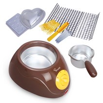 초콜릿 멜팅기 1구 브라운 중탕기 초콜렛만들기 퐁듀 홈베이킹 빼빼로데이, 1개