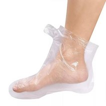일회용 비닐양말 발 보습팩 발케어 풋커버 발 비닐커버 발무좀케어 발케어 수분유지비닐팩 100매입, 1개