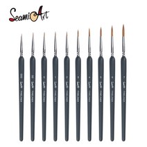 SeamiArt-손 수채화 스크립트 라이너 후크 선 그리기 페인트 브러시 그림 펜 용품, NO4