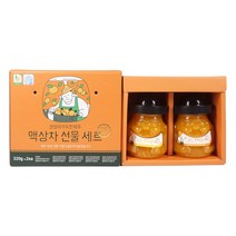 제주 차 선물세트 2종 x 2개 한라봉차 천혜향차 유자차 과일차, 1개