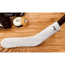 Sockey - 하키 블레이드 보호 커버 블레이드를 안전하게 보호하세요 | 스틱 프로텍터 플레이어 (화이트 지퍼 포함), White w/ Zipper