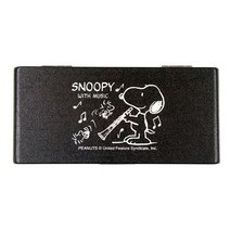 SNOOPY with Music SCL-10 블랙 10장 수납 SCL10 B♭클라리넷용 리드 케이스 스누피 밴드 컬렉션